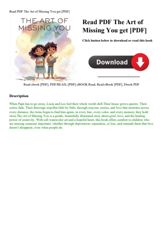 read pdf the art of missing you get [pdf]