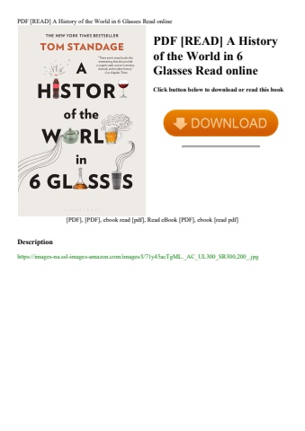pdf [read] a history of the world in 6 glasses read online