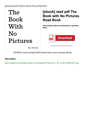 [ebook] read pdf the book with no pictures read book