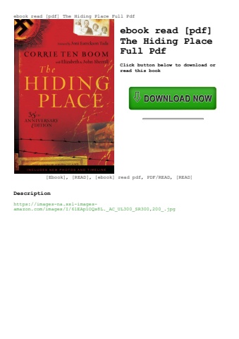 ebook read [pdf] the hiding place full pdf