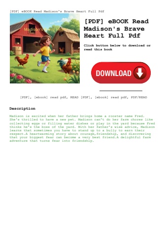 [pdf] ebook read madison's brave heart full pdf