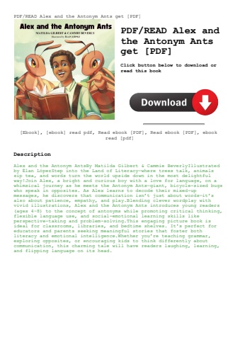 pdfread alex and the antonym ants get [pdf]