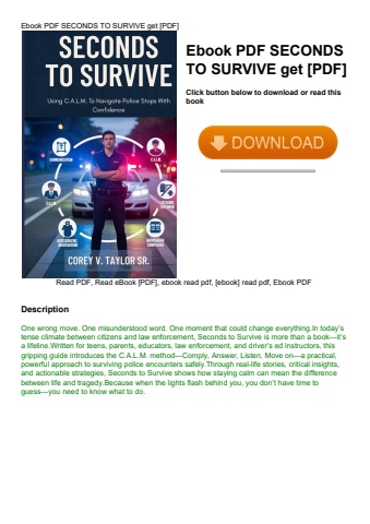 ebook pdf  seconds to survive get [pdf]