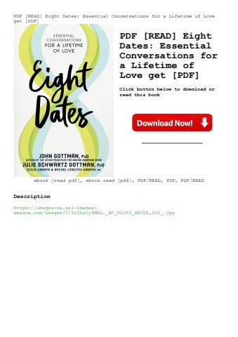 pdf [read] eight dates essential conversations for a lifetime of love get [pdf]