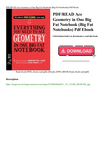 pdfread ace geometry in one big fat notebook (big fat notebooks) pdf ebook