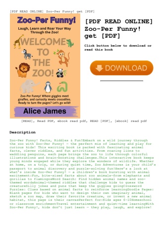 [pdf read online] zoo-per funny! get [pdf]