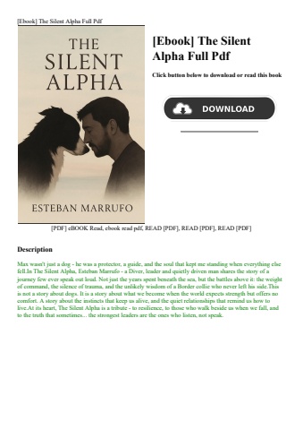 [ebook] the silent alpha full pdf