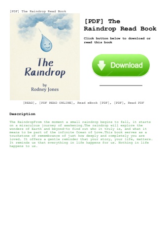 [pdf] the raindrop read book