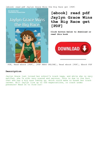 [ebook] read pdf jaylyn grace wins the big race get [pdf]
