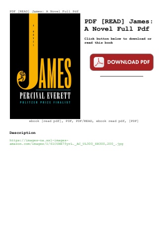 pdf [read] james a novel full pdf