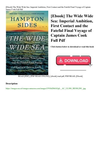 [ebook] the wide wide sea imperial ambition  first contact and the fateful final voyage of captain j