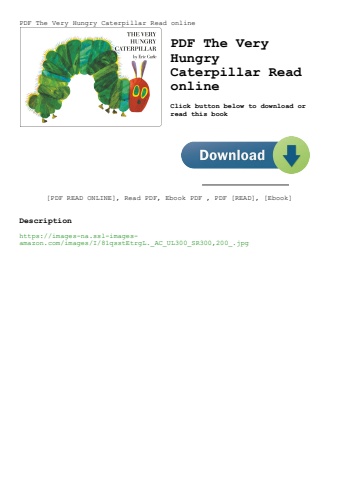 pdf the very hungry caterpillar read online