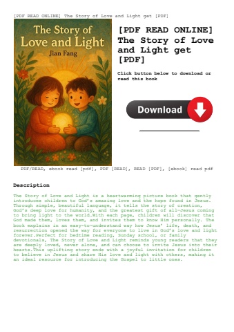 [pdf read online] the story of love and light get [pdf]