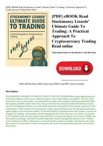 [pdf] ebook read stockmoney lizards' ultimate guide to trading a practical approach to cryptocurrenc