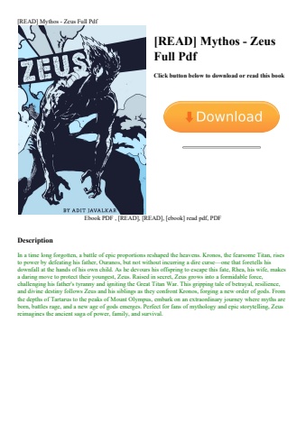 [read] mythos - zeus full pdf