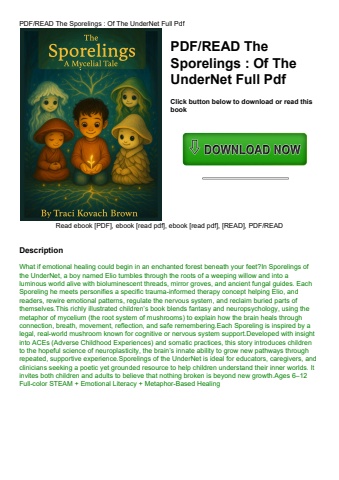 pdfread the sporelings  of the undernet full pdf