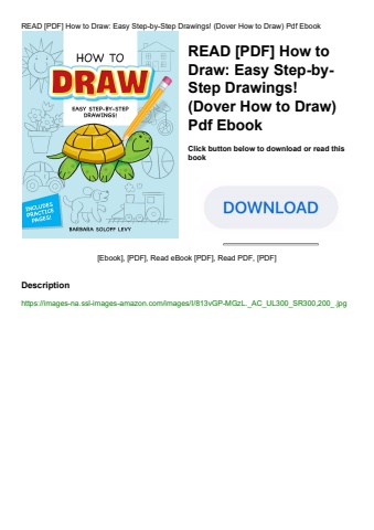 read [pdf] how to draw easy step-by-step drawings! (dover how to draw) pdf ebook