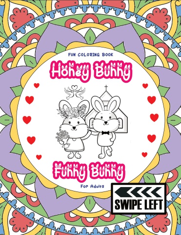 Funny Bunny Coloring Book