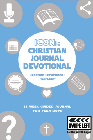 Teen Boys Church Sermon Journal