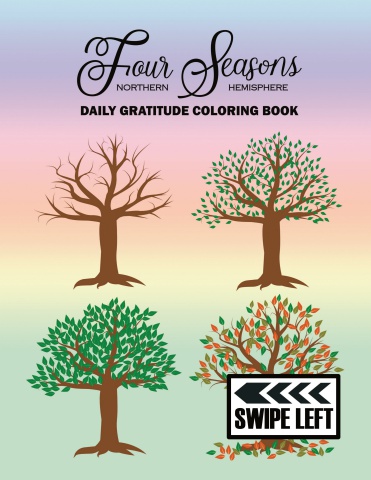 4 Seasons Colouring Book