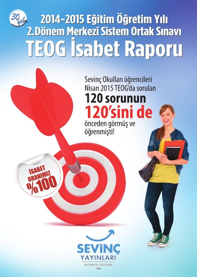 SEVINCYAYINLARI TEOG ISABET RAPORI 2014-15