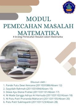 MODUL PEMBELAJARAN PEMECAHAN MATEMATIKA DI SEKOLAH DASAR 