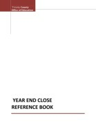 Year End Close Reference