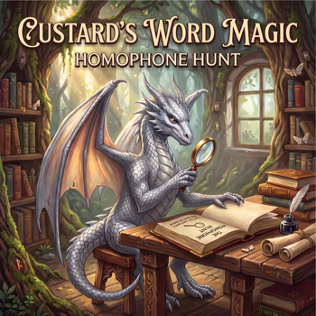 Custard's Word Magic - Homophone Hunt
