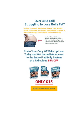 Wake Up Lean PDF Program Download