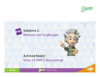 Pembelajaran 6 Subtema 2 Tema 1 Kelas 5
