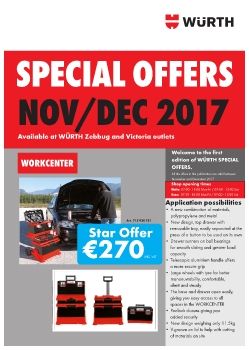 Wuerth Malta - SpecialOffers - Nov-Dec