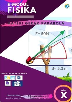 E modul fisika materi gerak parabola