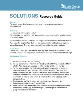 Resource Guide for DFW and SFO_Neat