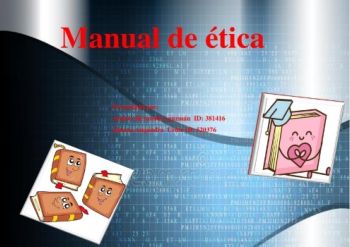 Manual  de etica  Docente 