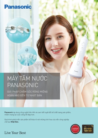 Brochure Máy Tăm Nước Panasonic