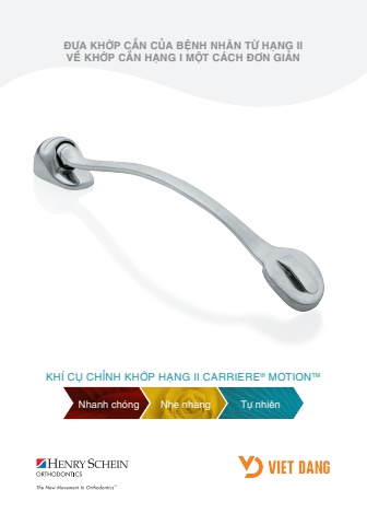 Khí Cụ Chỉnh Khớp Carriere Motion Hạng II