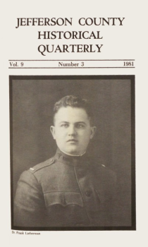 1981 Vol. 9 No. 3_Jefferson County Historical Quarterly