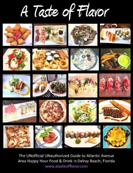 Delray Beach Atlantic Avenue Area Happy Hour Menus