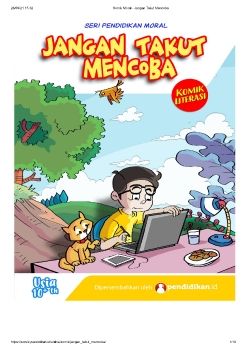 Komik Moral - Jangan Takut Mencoba