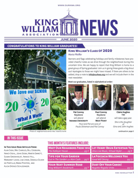 King William Newsletter - June 2020