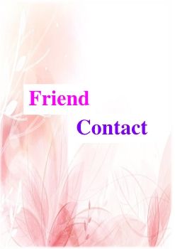 Friend Contact