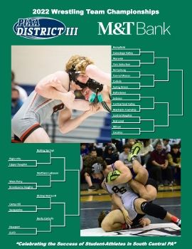 PIAA District III 2022 Team Wrestling Championship Program