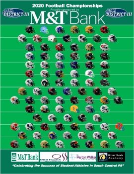 PIAA District III 2020 Football Championship Program