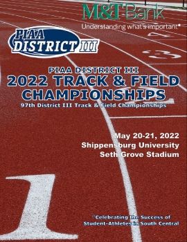 PIAA District III 2022 Track & Field Championship Program