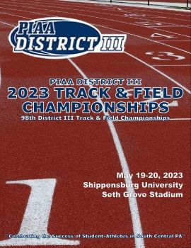 PIAA District III 2023 Track & Field Championship Program