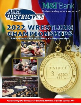 PIAA District III 2022 Wrestling Championship Program