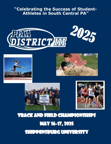 2025 DISTRICT III TRACK ONLINE PROGRAM