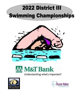 PIAA District III 2022 Swimming Championship Program