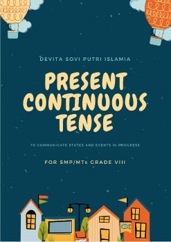 PRESENT CONTINUOUS TENSE