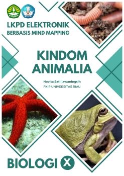 LKPD Elektronik Berbasis Mind Mapping Kingdom Animalia SMA Kelas X